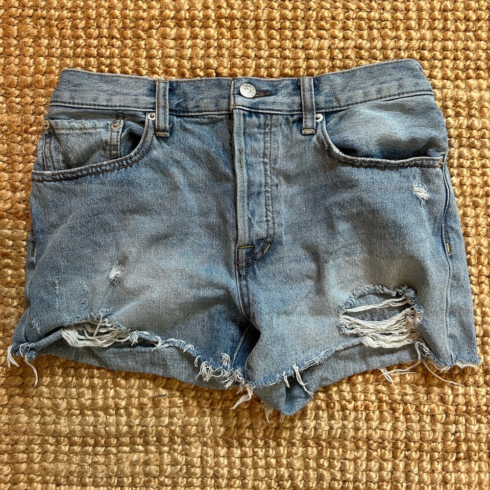Free People Denim Shorts